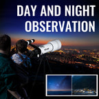 NEYLANG Telescope, 70mm Aperture Portable Refractor Telescope for Astronomy Beginners - White / 70x400MM view 5