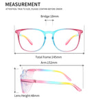 Alsenor Safety Glasses Anti Fog Goggles Protective Eyewear Blue Light Blocking Anti Dust UV Protection Glasses For Men Women - Rainbow view 4