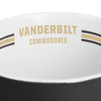 Logo Brands NCAA 15 oz Stripe Coffee Mug - Vanderbilt Commodores view 3