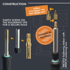ruthex 2x Soldering Tips adapter for Weller series ET & LT - Soldering Iron tip (additional view 2)
