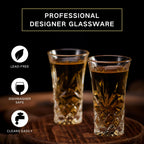 JAIEF Tequila Glasses Heavy Base Shot Glass Cordial Glasses 2 OZ - 3 view 2