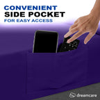 DREAMCARE Sheet Sets - 08 - Purple / King view 3