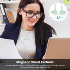 USB C Headphones for iPhone 18 Pro Max 17 16 15/Galaxy S26 FE Wired Earbuds - Mint-Green view 3