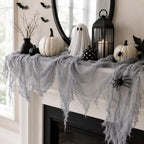 Qtisky Halloween Gauze Creepy Cloth
