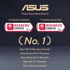 ASUS ZenWiFi BT10 WiFi 7 Mesh Router - Tri-Band, 3K sq ft, x2 10G (1 Pack) (additional view 2)