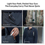 OLIGHT ArkPro EDC Flat Flashlight Rechargeable, Pocket Light, Dual Tone