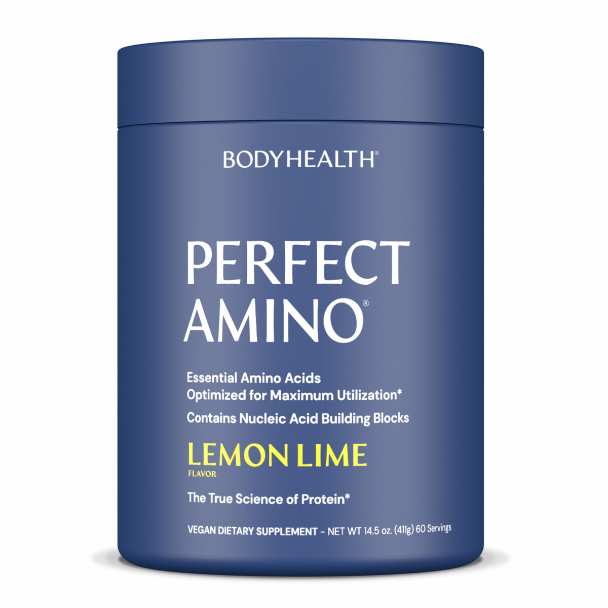 BodyHealth PerfectAmino Powder - BCAA and EAA Powder for Pre and Post Workout - Amino