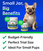 BARK&SPARK Hemp Calming Treats for Dogs - Stress, Anxiety Relief Treats (BS102_ADVANCED)