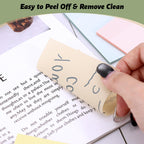 800 Sheets Transparent Sticky Notes