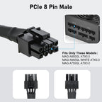VORZOKISPL PCIe Cable for MSI Mag a750gl a850gl,8 Pin to 6+2 Pin GPU Power Cable for MSI (additional view 1)