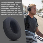 Replacement Ear Pads for Skullcandy Crusher Wireless/Evo/ANC Hesh 3/EVO/ANC - MF black view 5