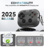 Polislime for AirPods Pro 3 Case Cover 2025 with Safety Lock-Clear Black (additional view 1)