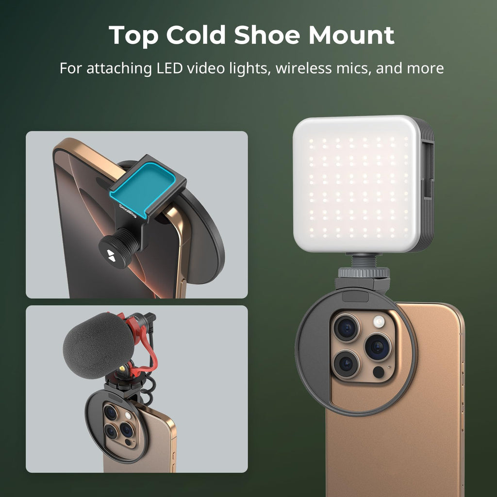 SmallRig Universal 67mm Threaded Filter Adapter for Phone Photography, Compatible with (additional view 2)