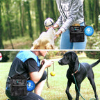 PetAmi Hands Free Dog Treat Pouch for Training and Walking - Camo Black view 4