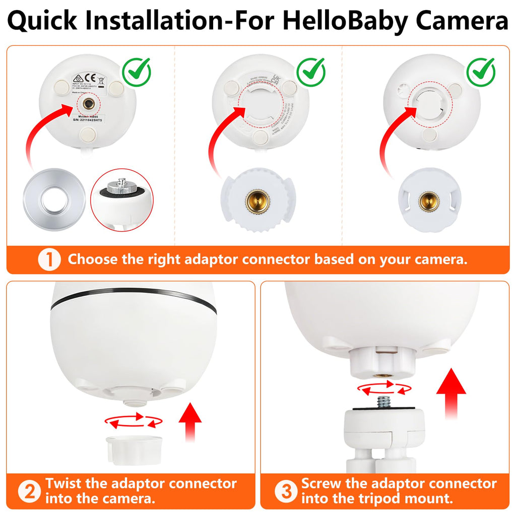 Baby Monitor Mount - Pure White view 5