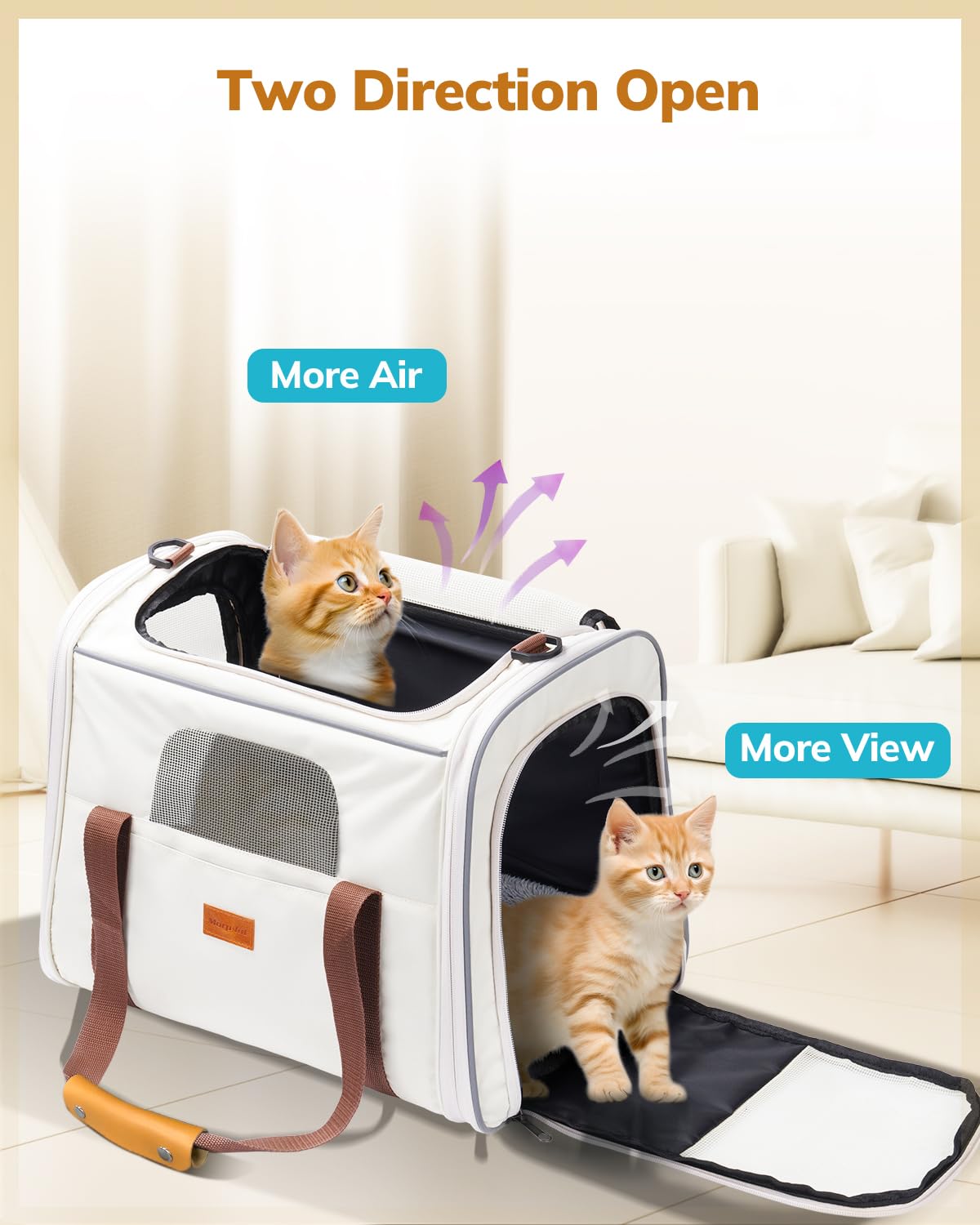 Morpilot Pet Travel Cat Carrier