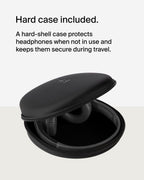 Belkin SoundForm Mini Kids Headphones - Black / Wireless (USB-C) + Case view 7