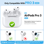 Pohgelan for AirPods Pro 3 Replacement Ear Tip(Small)-White (additional view 1)