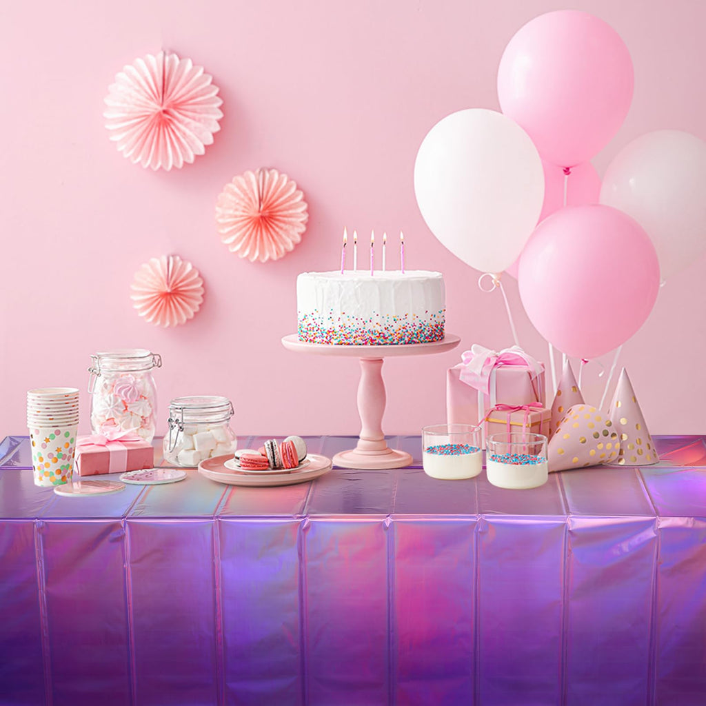 Funny Laser Tablecloth - Ombre Pink and Purple / 1 view 6
