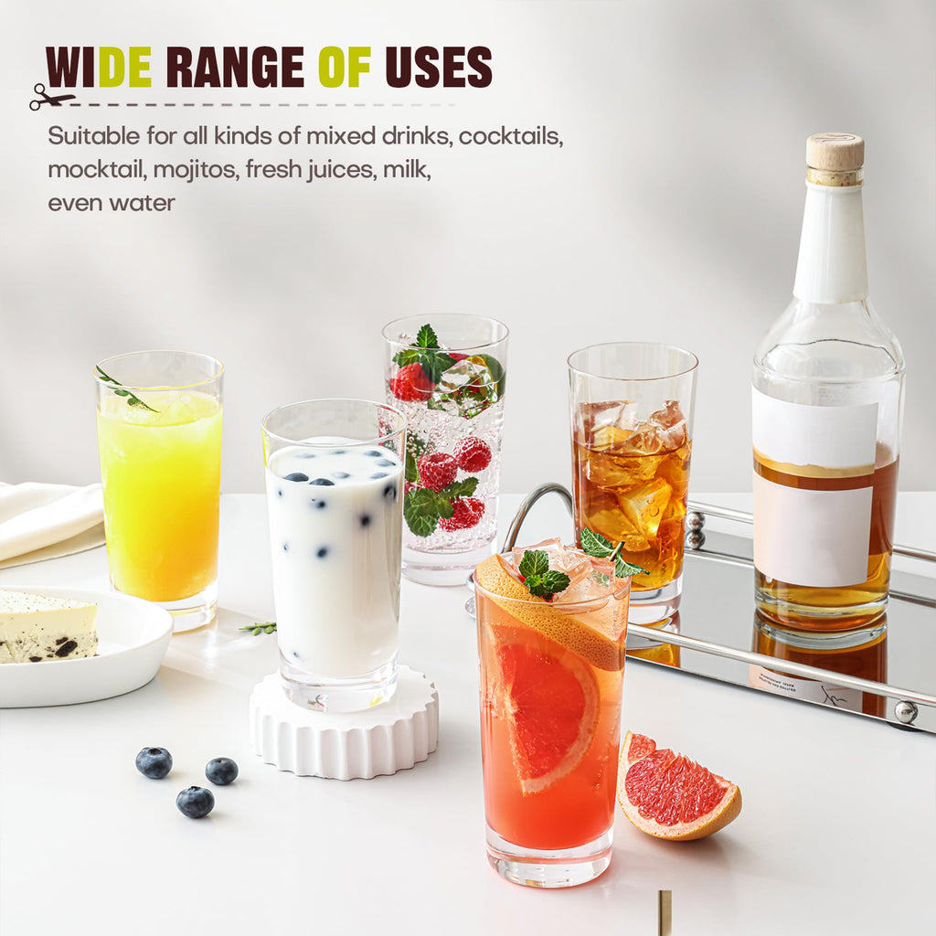OUWO Highball Glasses