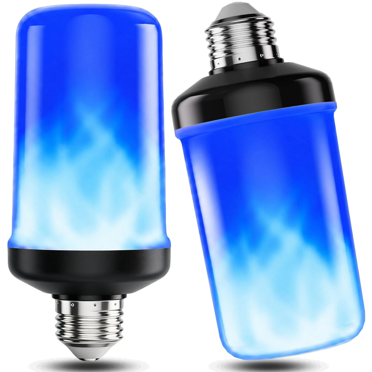 hyrion LED Flame Light Bulbs - Blue