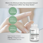 Organixx Magnesium 7 Complex, Sleep & Muscle Support