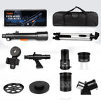 NEYLANG Telescope, 70mm Aperture Portable Refractor Telescope for Astronomy Beginners - Black / 70x500MM view 8