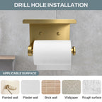 SetSail Toilet Paper Holder with Shelf