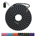 Tairro Long Dog Training Leash，Heavy Duty Reflective Rope Lead for Small Medium Large Dogs ，6FT 10FT 15FT 30FT 50FT for Training, Walking, Backyard, Camping