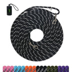 Tairro Long Dog Training Leash，Heavy Duty Reflective Rope Lead for Small Medium Large Dogs ，6FT 10FT 15FT 30FT 50FT for Training, Walking, Backyard, Camping