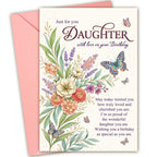 BRYUBR Birthday Card for Dad - Daughter
