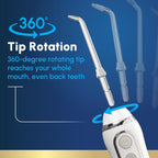 Waterpik Cordless Advanced Water Flosser for Teeth - White view 5