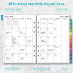 A5 Planner Inserts: 18 Months Oct 2026-Mar 2028 Weekly & Monthly Refills (additional view 2)