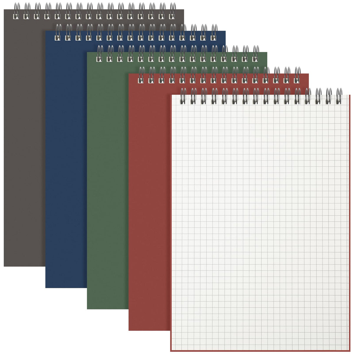Engrowtic Graph Paper Spiral Notebook A5 - Multicolor 2 / 4