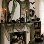 Qtisky Halloween Gauze Creepy Cloth