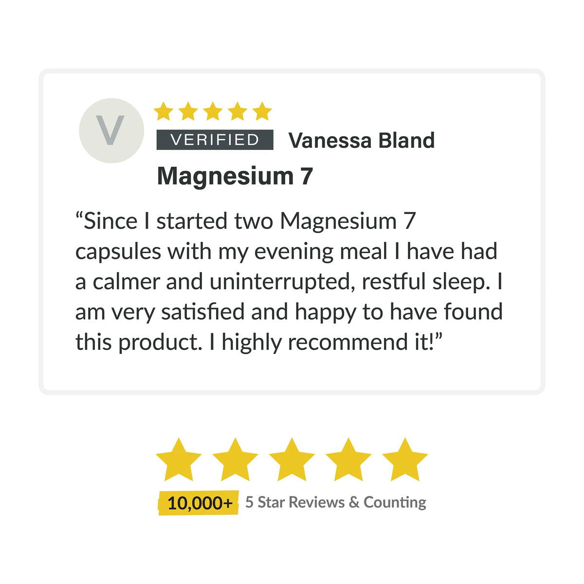 Organixx Magnesium 7 Complex, Sleep & Muscle Support