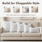 MIULEE Pillow Inserts - 2 / 12x20 Inch view 5