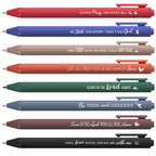 Sayglossy Pens Christian Pens Bulk - Dark Color / Bible Verse
