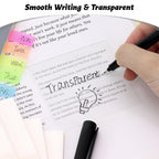 800 Sheets Transparent Sticky Notes