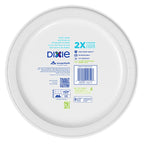 Dixie Paper Plates 10 Inch, Disposable Dinner Plates, – 86 Ct