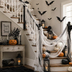Qtisky Halloween Gauze Creepy Cloth
