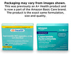 Amazon Basic Care Loperamide Hcl 2 Mg Softgels, Anti-Diarrheal, Easy to Swallow, Controls Symptoms of Traveler's (Pack of 2)