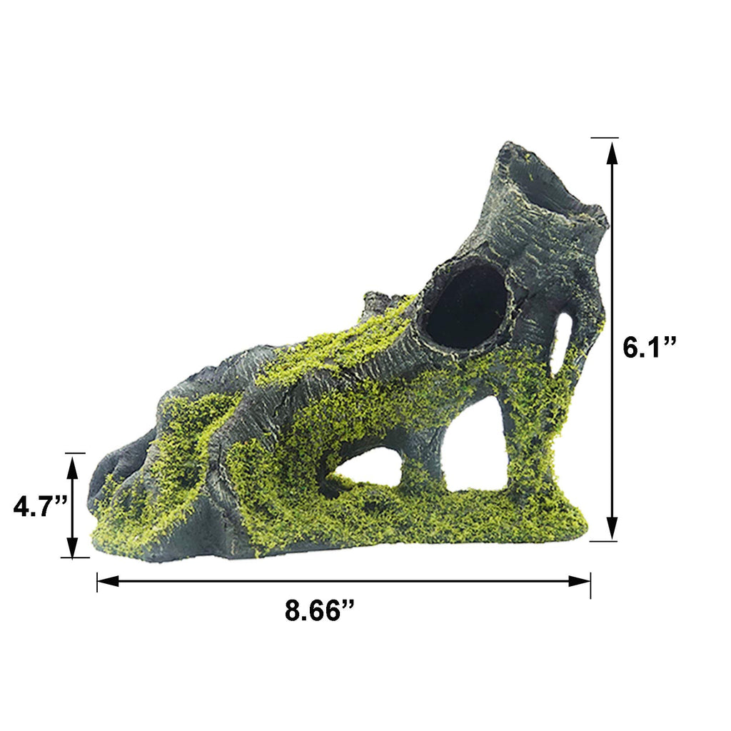 Aquarium Resin Castle Decoration - Old Tree Root view 5