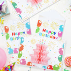 Marhpveua 6 Slots 3D Honeycomb Birthday Money Card Holder - Colorful view 2