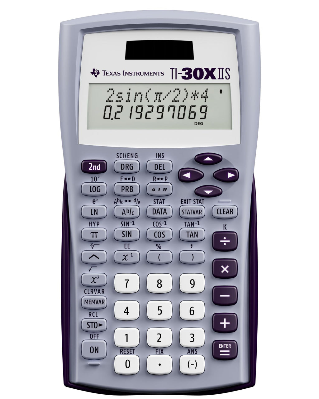 TI-30XIIS Scientific Calculator Texas Instruments, Lavender Limits (30XIIS/TBL/1L1/BQ)