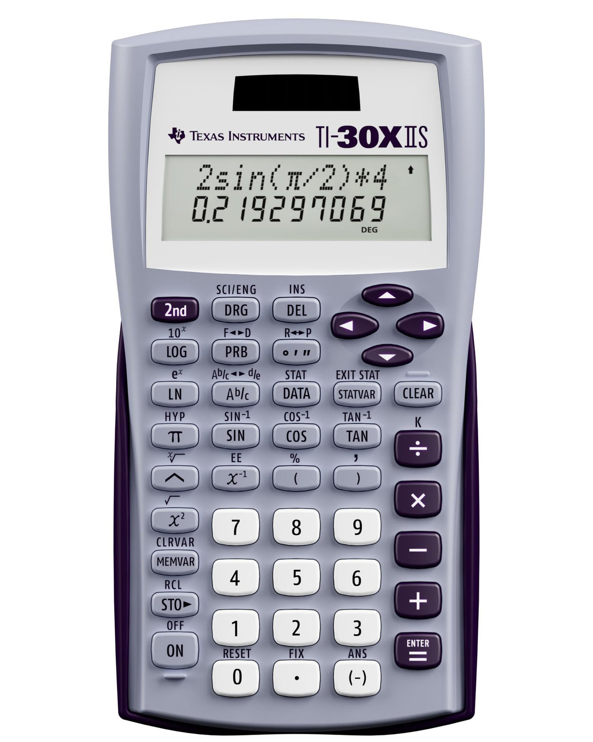 TI-30XIIS Scientific Calculator Texas Instruments, Lavender Limits (30XIIS/TBL/1L1/BQ)