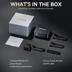 GMKtec M5S Gaming PC Mini Desktop Computer Ryzen 5400U 16GB DDR4 512GB SSD (additional view 8)