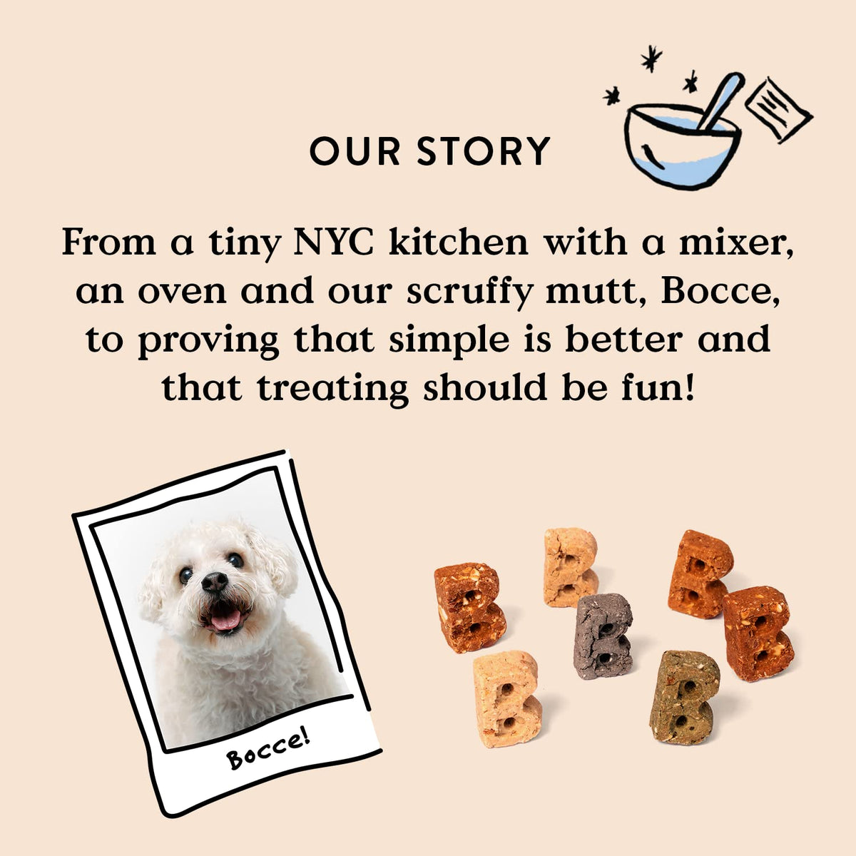 Bocce's Bakery Sweet Flavor Profile Soft & Chewy Cookie Treats for Dogs