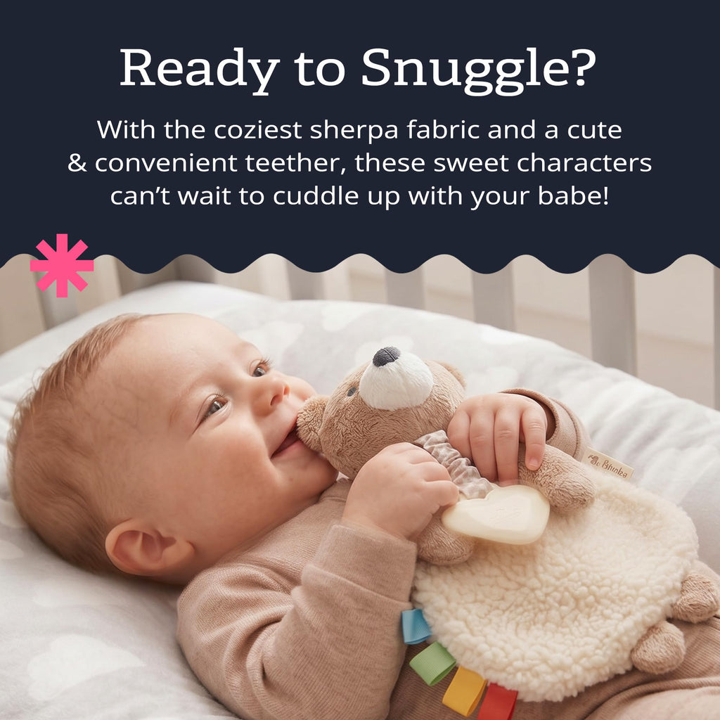 Itzy Ritzy Lovey Including Teether, Teething Relief