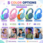MIDOLA Kids Wireless Over-Ear Bluetooth Headphones, 68 Hours, 85/94 dB Volume Limit - view 5